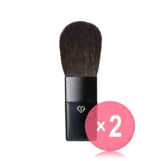 Cle de Peau Beaute - Powder Blush Duo Brush 2pcs Bundle Set 1 pc x 2 pcs