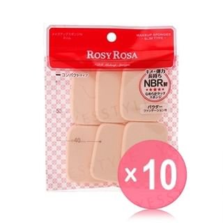 Chantilly - Rosy Rosa Sponge Slim 10pcs Bundle Set 3 pcs x 10 pcs