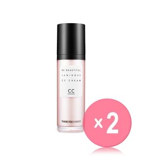 THANK YOU FARMER - Be Beautiful Luminous CC Cream SPF30 PA++ 40ml 2pcs Bundle Set 40ml x 2 pcs