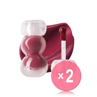 A'PIEU - Jelly Tint - 10 Colors 2pcs Bundle Set #09 Marron Jelly x 2 pcs