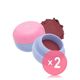 MERZY - Blurry Lip Mousse - 6 Colors 2pcs Bundle Set #BL3 Vintage Fudge x 2 pcs
