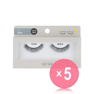 ccam bbak - Original Bold Eyelash Pair - 3 Types 5pcs Bundle Set 11mm x 5 pcs