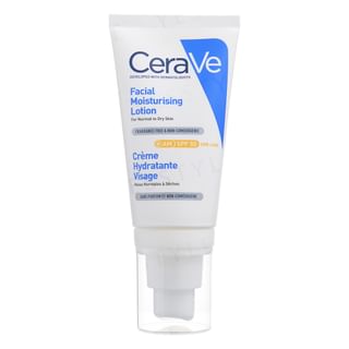 Cerave Am Facial Moisturising Lotion spf50 With Ceramides Vitamin E For Normal To Dry Skin 52ml