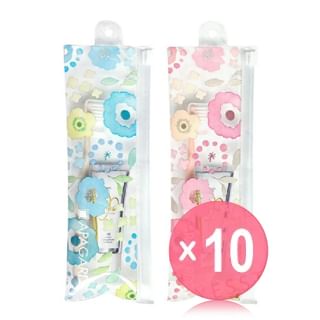 APAGARD - Premio Oral Care Scandinavian Style Travel Set 10pcs Bundle Set 2 pcs - Random Color x 10 pcs