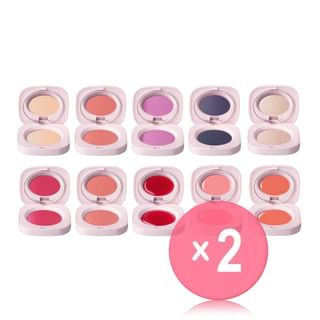 Keep in Touch - Glossy Glow Marine Balm - 10 Colors 2pcs Bundle Set #03 Rose Coral x 2 pcs