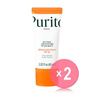 Purito SEOUL - Sun Day Adventure Sunscreen 2pcs Bundle Set 2026 Version - 60ml x 2 pcs