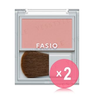 Kose - Fasio UV Face Color Healthy Complexion SPF 10 PA+ 01 Mauve Peach 2pcs Bundle Set 2.5g x 2 pcs