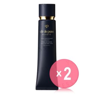 Cle de Peau Beaute - Voile Matifiant Lissant Pore-Refining Mattifying Veil SPF 25 PA++ 2pcs Bundle Set 40g x 2 pcs