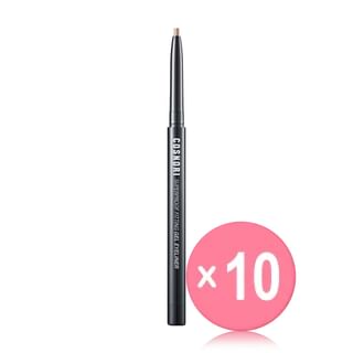COSNORI - Superproof Fiting Gel Eyeliner - 11 Colors 10pcs Bundle Set #12 Mute Beige x 10 pcs