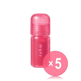 MQNY - One Coat Fixing Lip Tint - 7 Colors 5pcs Bundle Set #04 Born To Be Pink x 5 pcs