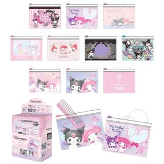 Sanrio MY MELODY KUROMI Mini Organizer Slider Bag Blind Box 1 pc out of 10 Types - Random Style
