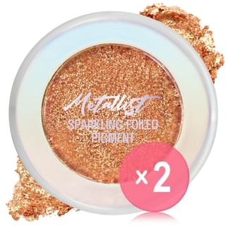 touch in SOL - Metallist Sparkling Foiled Pigment - 4 Colors 2pcs Bundle Set #04 Sun Aurora x 2 pcs