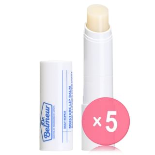 THE FACE SHOP - Dr Belmeur Daily Repair Moisturizing Lip Balm 5pcs Bundle Set 4g x 5 pcs