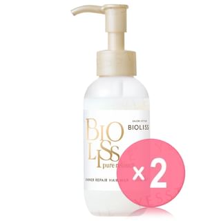 Kose - Bioliss Pure Retouch Inner Repair Hair Milk 2pcs Bundle Set 120ml x 2 pcs