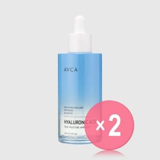 AVCA - True Moisture Hyaluronic Acid Ampoule 2pcs Bundle Set 100ml x 2 pcs