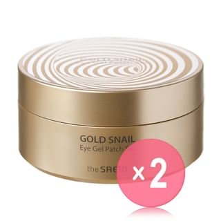 The Saem - Gold Snail Eye Gel Patch Set 2pcs Bundle Set 60 pcs x 2 pcs