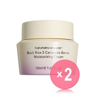 haruharu wonder - Black Rice 5 Ceramide Barrier Moisturizing Cream 2pcs Bundle Set 50ml x 2 pcs