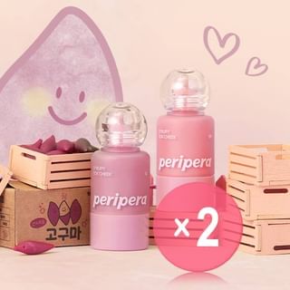 peripera - Syrupy Tok Cheek Pink Guma Series - 2 Colors 2pcs Bundle Set #10 Pale Lavender x 2 pcs