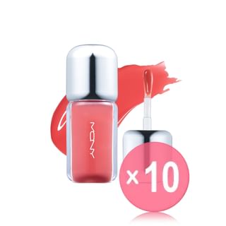 MQNY - Vegan Spicule Shot Lip Plumper - 3 Colors 10pcs Bundle Set Tangle Peach x 10 pcs