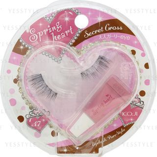 Koji Spring Heart Eyelash 17 Secret Cross 1 Pair koji kopen in de aanbieding Koji Spring Heart Eyelash 17 Secret Cross 1 Pair koji kopen in de aanbieding