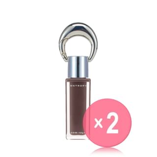 ENTROPY - Charm Tint Glossy Gel - 10 Colors 2pcs Bundle Set #7603C Smoky Quartz Charm x 2 pcs