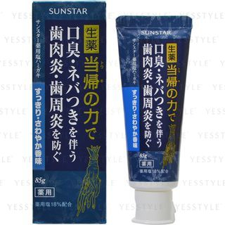 Sunstar Medicinal Salt Toothpaste Clear Refreshing 85G sunstar kopen in de aanbieding