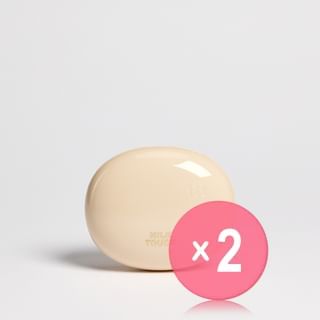 Milk Touch - All-Day Skin Fit Soft Velvet Cushion Set - 3 Colors 2pcs Bundle Set #2 Vanilla Ivory x 2 pcs