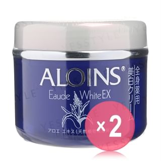 ALOINS - Eaude Cream White EX 2pcs Bundle Set 180g x 2 pcs
