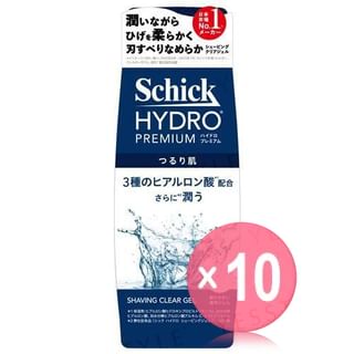 Schick Japan - Hydro 5 Premium Shaving Gel 10pcs Bundle Set 200g x 10 pcs