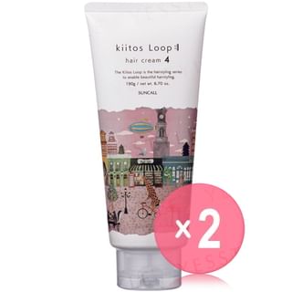 SUNCALL - kiitos Loop Hair Cream 4 190g 2pcs Bundle Set 190g x 2 pcs