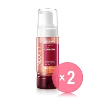 NEOGEN - Dermalogy Real Fresh Foam Cranberry 2pcs Bundle Set 160g x 2 pcs
