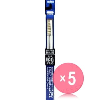 EBISU - Premium Natural Toothbrush 5pcs Bundle Set 1 pc - B-T35 x 5 pcs
