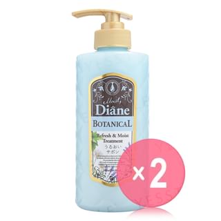 NatureLab - Moist Diane Botanical Refresh & Moist Treatment 2pcs Bundle Set 480ml x 2 pcs