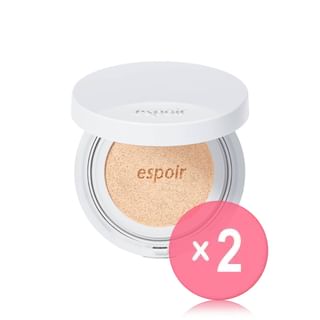 espoir - Silk Skin Layer Cushion - 5 Colors 2pcs Bundle Set #22 Petal x 2 pcs