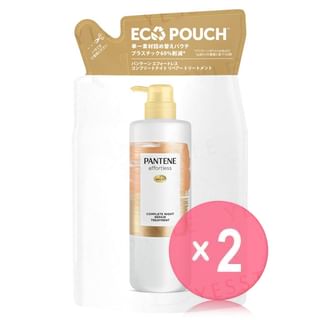 PANTENE Japan - Effortless Complete Night Repair Treatment Refill 2pcs Bundle Set 350g x 2 pcs