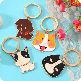 Fun House Metallic Cartoon Key Ring fun house kopen in de aanbieding