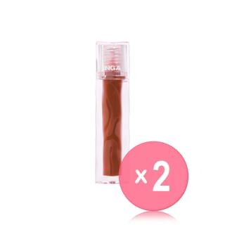 INGA - Blurring Velvet Matte Tint - 12 Colors 2pcs Bundle Set Vintage Brick x 2 pcs