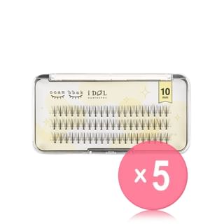 ccam bbak - I Dol Lash - 8 Types 5pcs Bundle Set W-Type - 10mm x 5 pcs