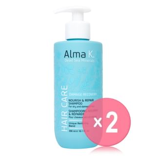 Alma K. - Nourish & Repair Shampoo 2pcs Bundle Set 300ml x 2 pcs