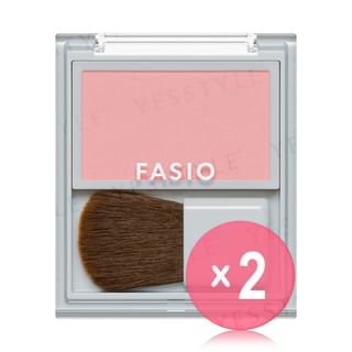 Kose - Fasio UV Face Color Healthy Complexion SPF 10 PA+ 02 Cherry Peach 2pcs Bundle Set 2.5g x 2 pcs