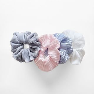 Pleated Satin Hair Tie