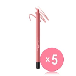 MQNY - The Big Waterproof Pencil Gel Liner - 10 Colors 5pcs Bundle Set #10 Shiny Heroine x 5 pcs