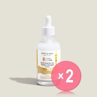 Mary&May - Rice Niacin 10% Triple Vitamin Serum Seoul Edition 2pcs Bundle Set 80ml x 2 pcs