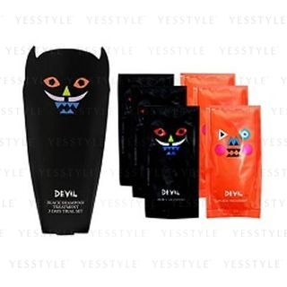 Loretta Devil Black Shampoo Treatment Trial Set 10Ml X 3 10G X 3 6 Pcs loretta kopen in de aanbieding