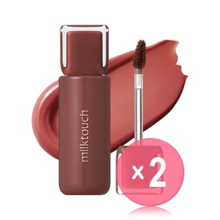 Milk Touch - Jelly Fit Tinted Glow Tint - 16 Colors 2pcs Bundle Set #10 Fallen Coco x 2 pcs