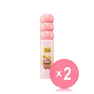 colorgram - Fruity Glass Tint - 18 Colors 2pcs Bundle Set #16 Mochi Pink x 2 pcs