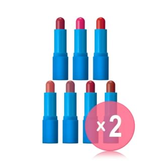 TOCOBO - Powder Cream Lip Balm - 7 Colors 2pcs Bundle Set 2026 Version - #032 Rose Petal x 2 pcs