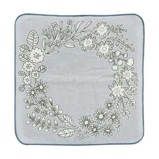 HUMMING Wreath Towel Handkerchief 1 pc