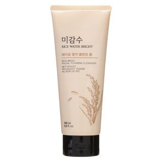 THE FACE SHOP - Rice Water Bright Rice Bran Facial Foaming Cleanser 150ml