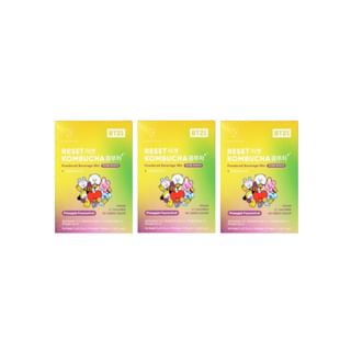 Reset Kombucha BT21 Edition Bundle Set - 3 Types Pineapple Passion Fruit